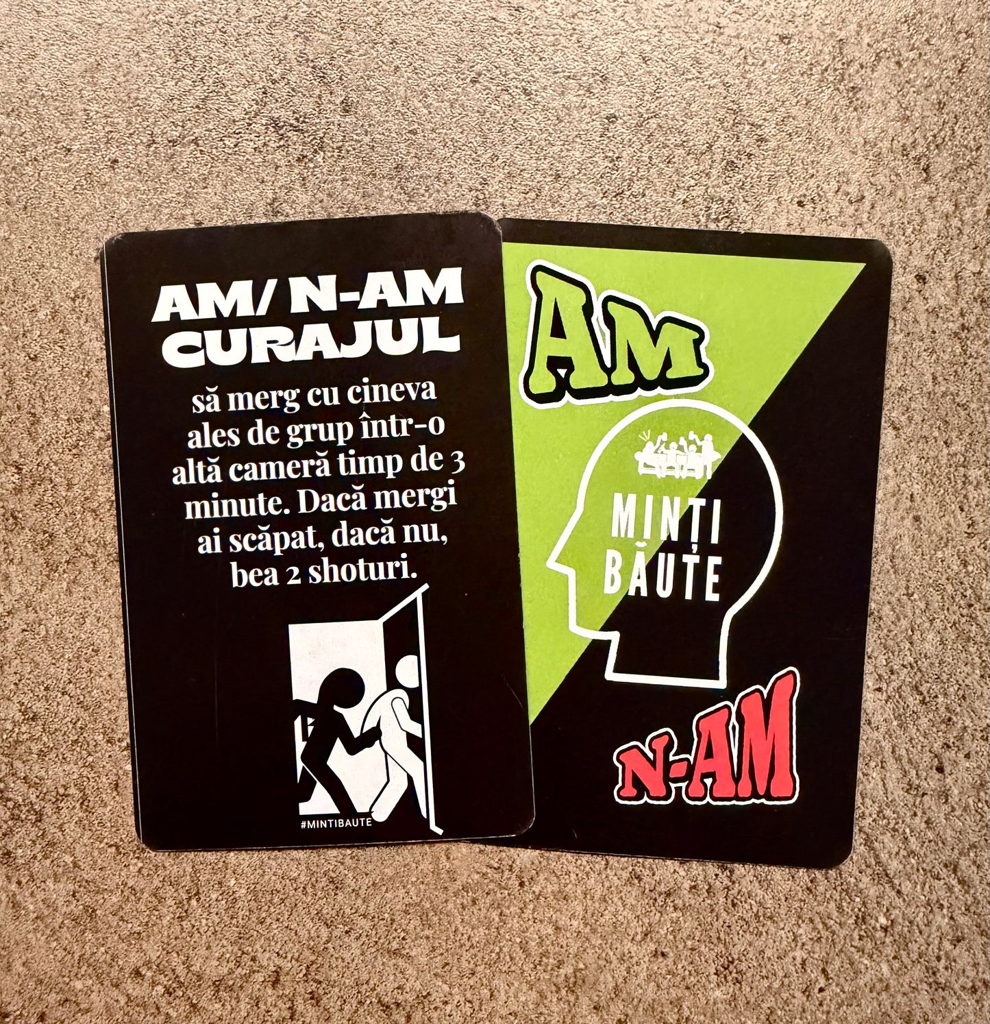 Minti Baute- Am N-am, 108 cartonase cu provocari si intrebari perfecte pentru Revelion, petreceri, cabane sau cadouri