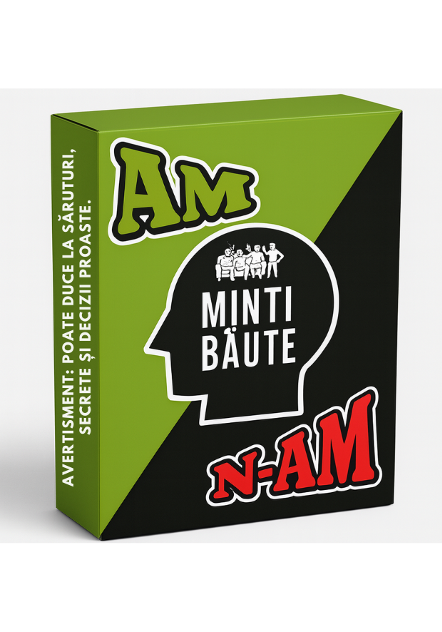 Minti Baute- Am N-am, 108 cartonase cu provocari si intrebari perfecte pentru Craciun, Revelion, petreceri, cabane sau cadouri