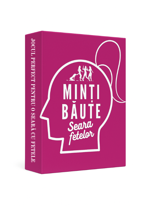 Minti Baute Seara Fetelor- 108 carti de joc perfect pentru o seara cu fetele, o aniversare sau in seara de Revelion