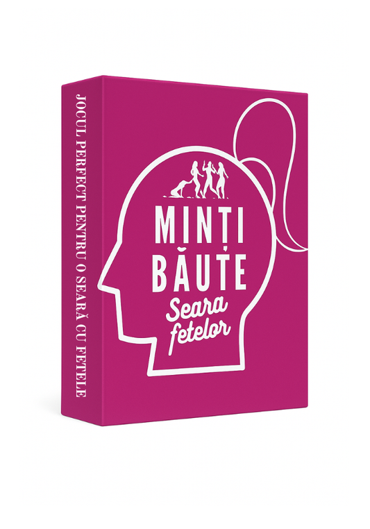 Minti Baute Seara Fetelor- 108 carti de joc perfect pentru o seara cu fetele, o aniversare sau in seara de Revelion