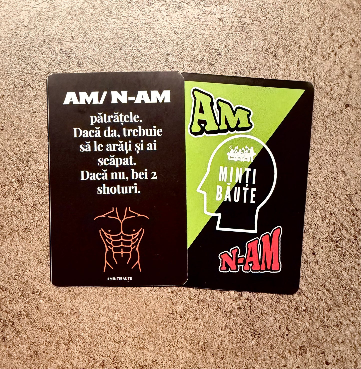 Minti Baute- Am N-am, 108 cartonase cu provocari si intrebari perfecte pentru Craciun, Revelion, petreceri, cabane sau cadouri