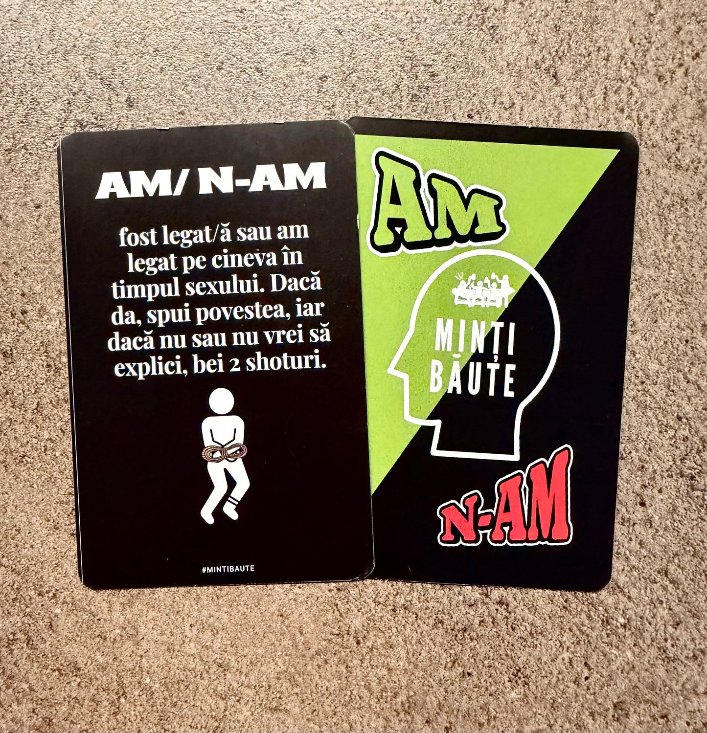 Minti Baute- Am N-am, 108 cartonase cu provocari si intrebari perfecte pentru Craciun, Revelion, petreceri, cabane sau cadouri