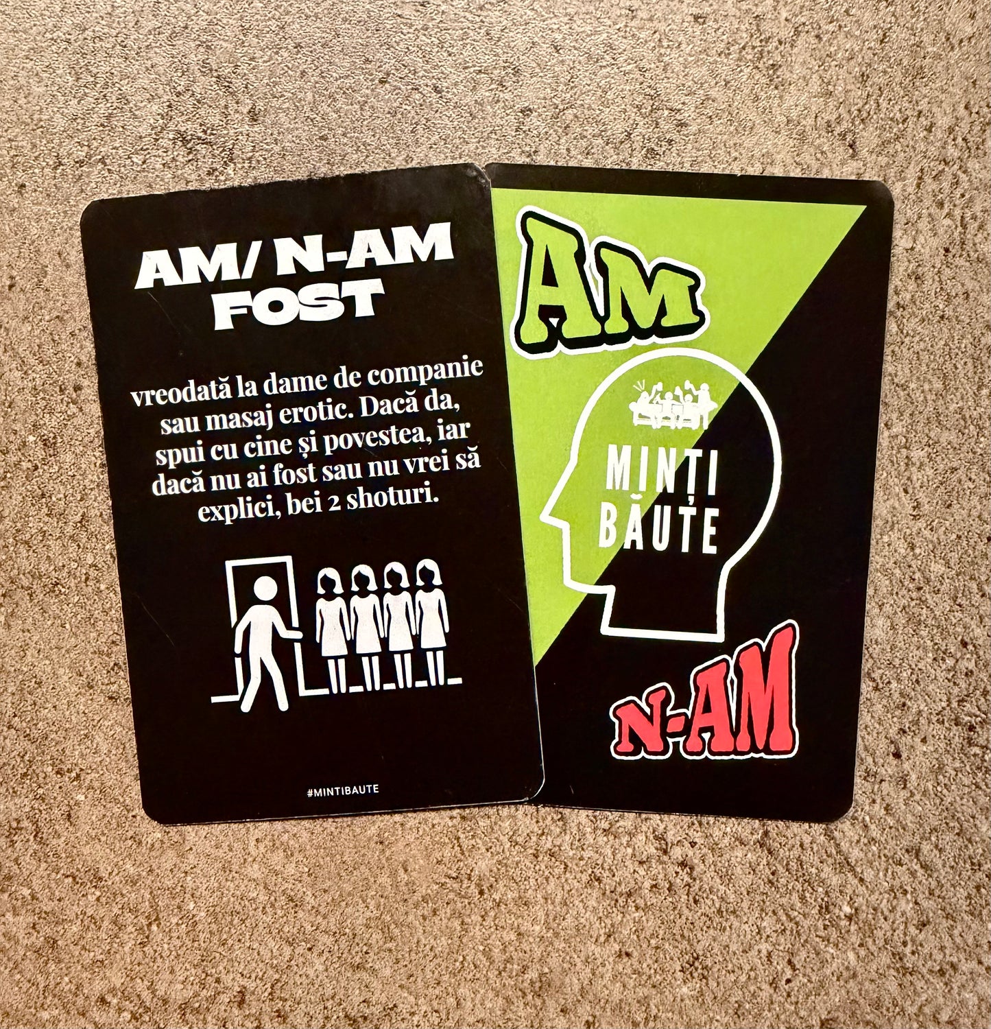 Minti Baute- Am N-am, 108 cartonase cu provocari si intrebari perfecte pentru Craciun, Revelion, petreceri, cabane sau cadouri