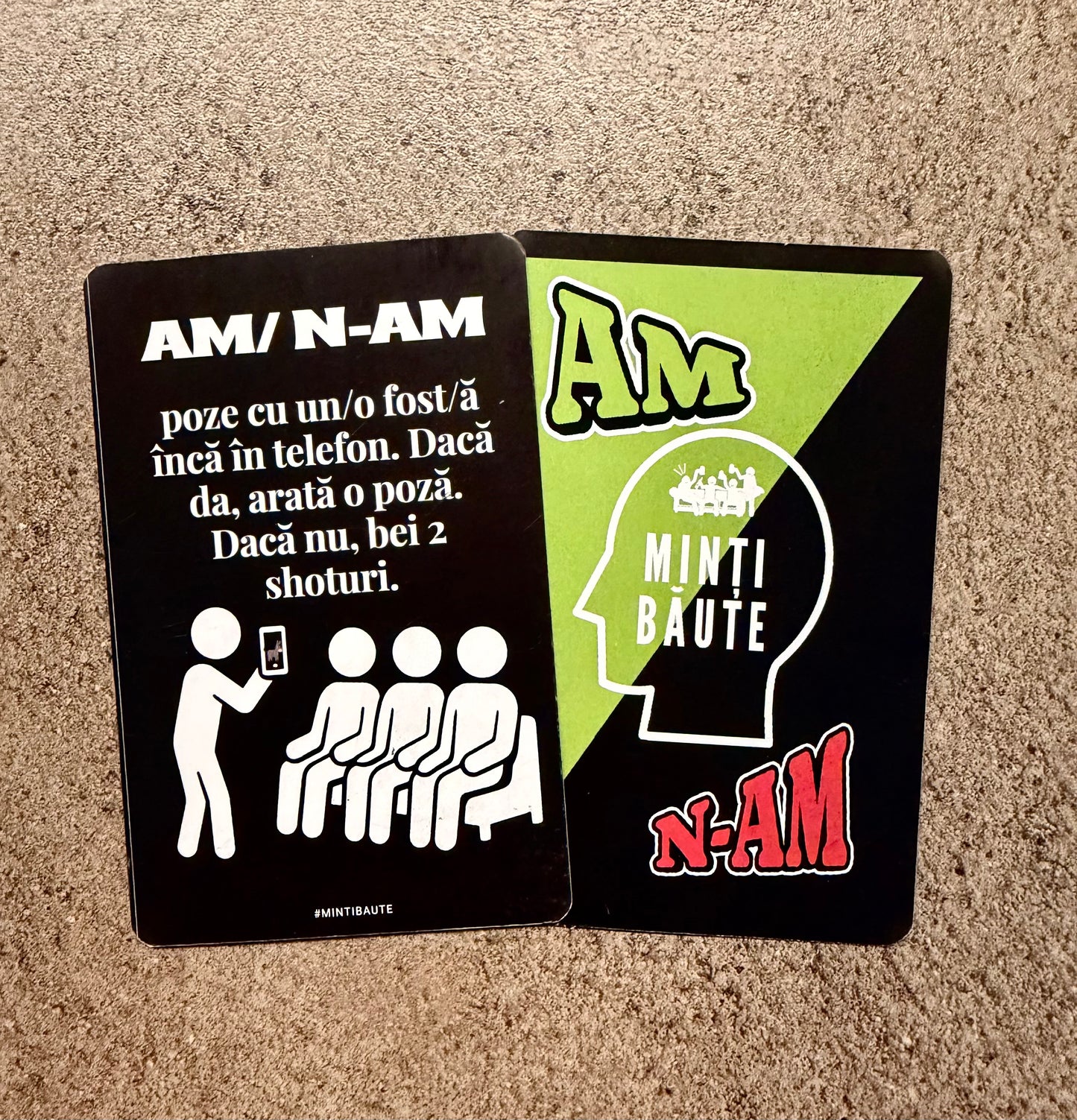 Minti Baute- Am N-am, 108 cartonase cu provocari si intrebari perfecte pentru Craciun, Revelion, petreceri, cabane sau cadouri