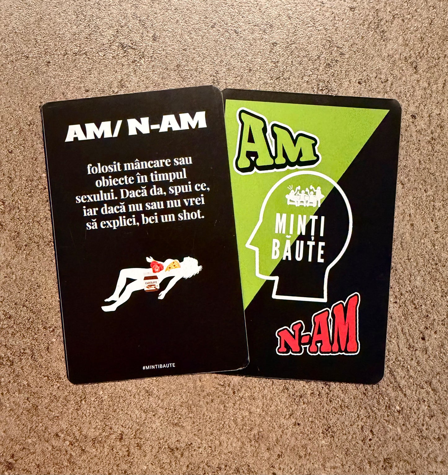 Minti Baute- Am N-am, 108 cartonase cu provocari si intrebari perfecte pentru Craciun, Revelion, petreceri, cabane sau cadouri