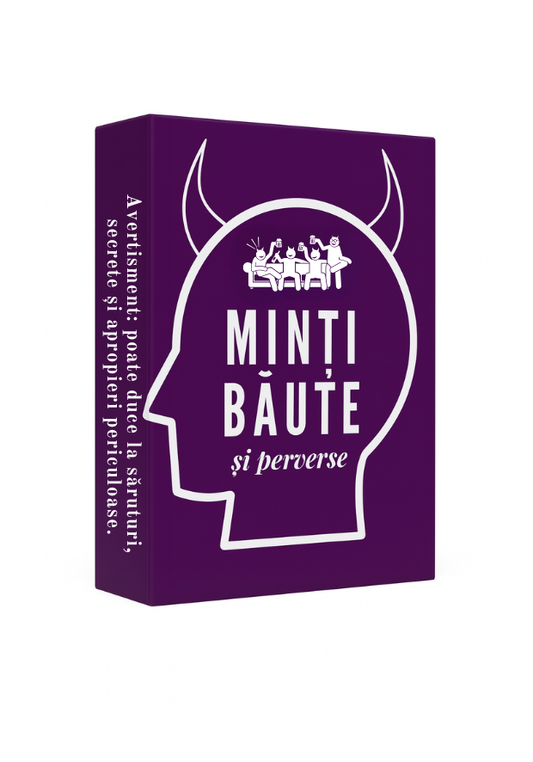 Minti Baute si Perverse - 108 carti de joc cu provocari si intrebari perverse, perfecte pentru petreceri, Revelion, cabane sau cadouri