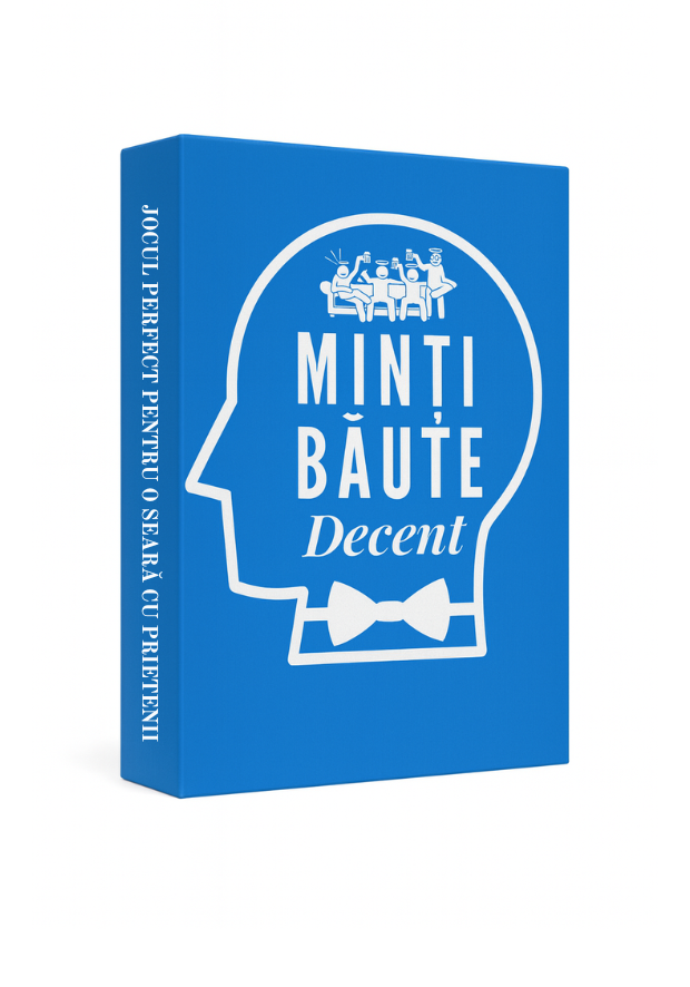 Joc de carti Minti Baute Decent, 108 carti cu provocari si intrebari decente, perfecte pentru petreceri, Revelion cabane sau cadouri pentru prieteni
